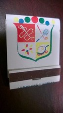 Vintage " COAT OF ARMS?"" Unused Matchbook Made in USA