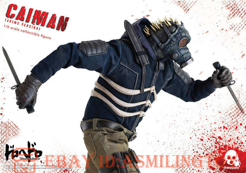 ThreeZero 3A 3Z0140 Dorohedoro Caiman Anime Version 1/6 Action
