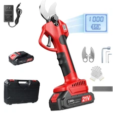 NEW Electric Pruning Shears Cordless Pruner Brushless Secateurs Branch Cutter