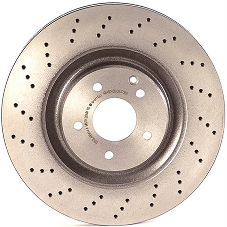 Pastillas de freno delanteras traseras y rotores para Mercedes-Benz SLK55 AMG 2010 2009 2007 08 _XJ Foto 2 de 4