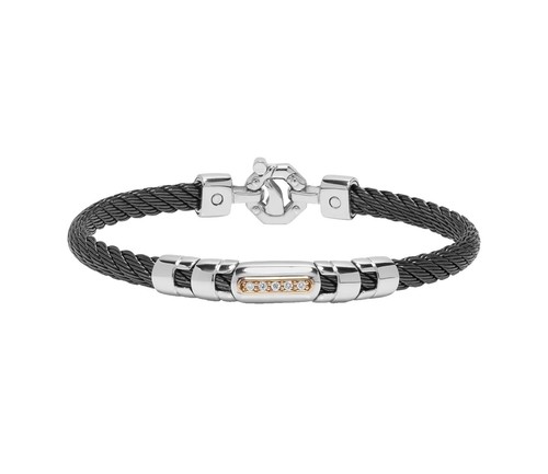 MASU 23aw STUDS DENIM NARROW BRACELET Bracelet Denim Black Men's
