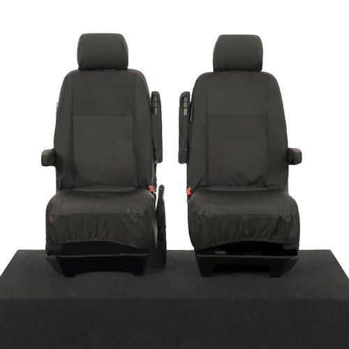 VW T5/T5.1 TRANSPORTER CARAVELLE SEAT COVERS WATERPROOF TAILORED - Picture 9 of 96