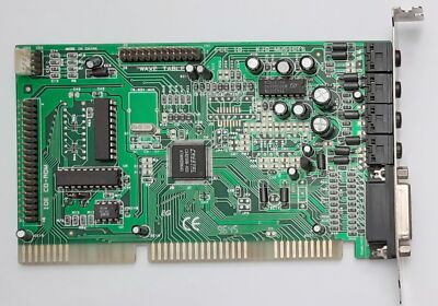 Typhoon / Kentech Music16 ISA Sound Card (Crystal CX4236B, Retro, 1996)