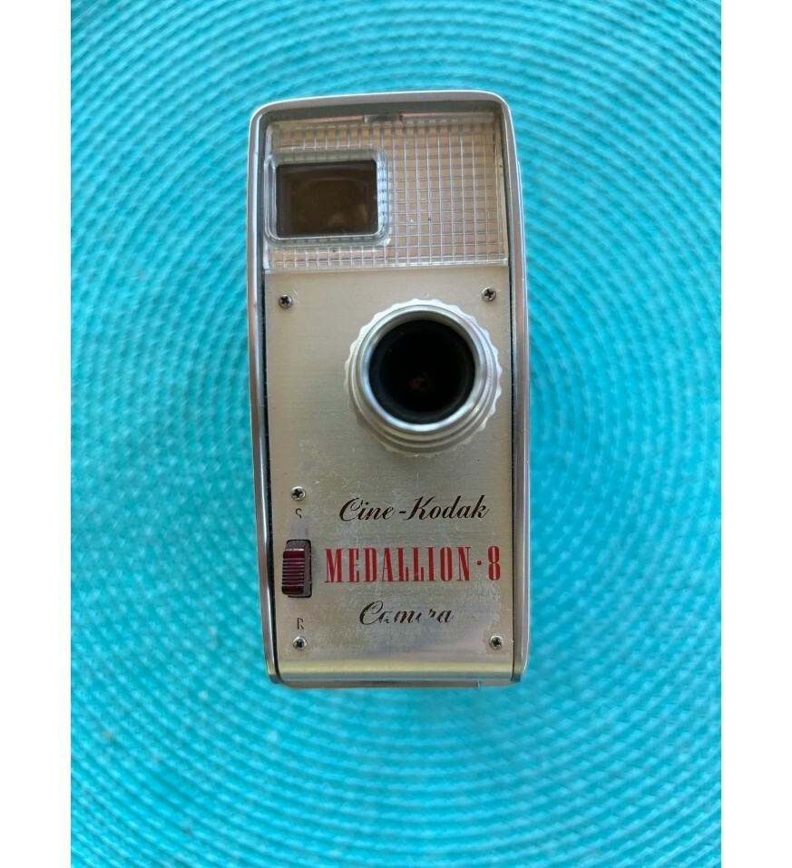 Vintage Cine-Kodak Medallion 8 Camera With Owners Manual