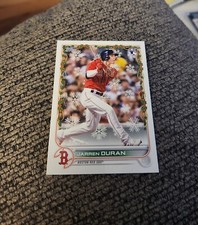 2022 Topps Holiday Baseball Jarren Duran RC HW101 Boston Red Sox