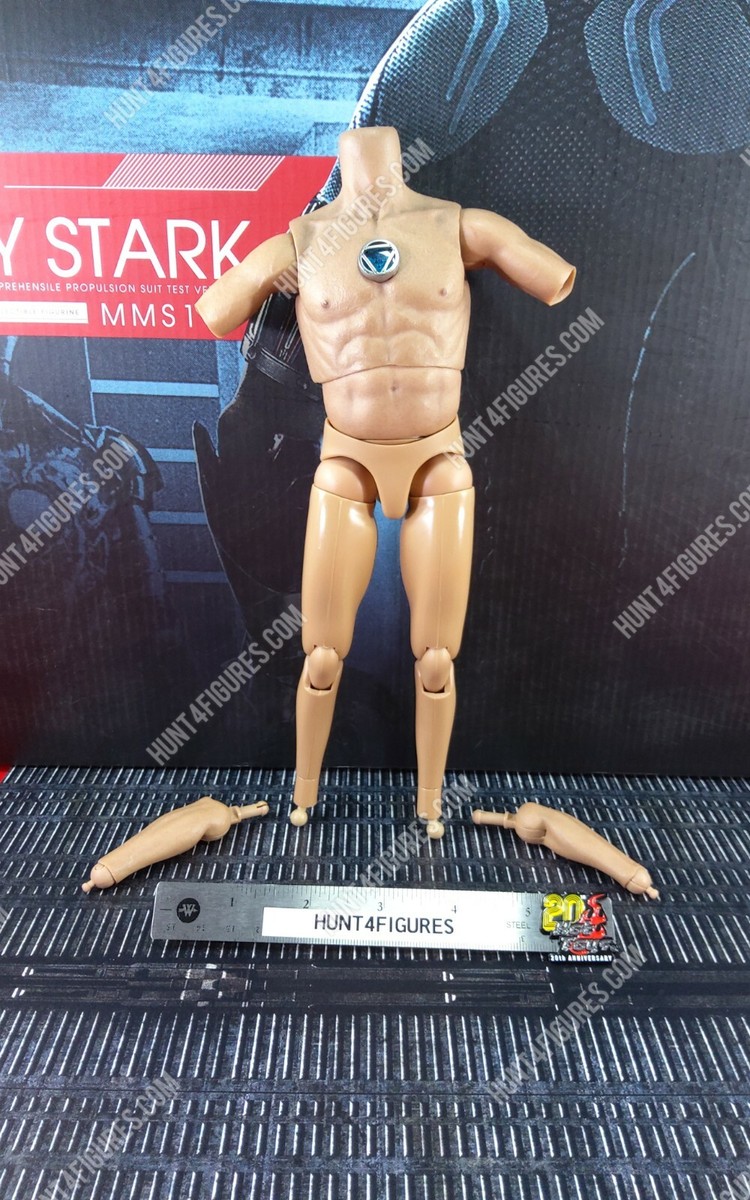 Hot Toys MMS191 Marvel Iron Man Tony Stark 1/6 action figure's LED