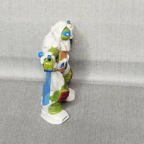 Teenage Mutant Ninja Turtle Leonardo 2016 Viacom McDonald's 4" Moves VIDEO - Picture 5 of 5