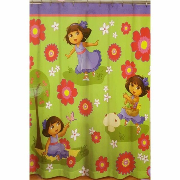 Dora The Explorer "picnic" Shower Curtain for sale online eBay