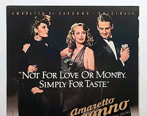 1984 Amaretto Saronno Originale Vintage 1980's Magazine Print Alcohol Ad - Picture 2 of 3