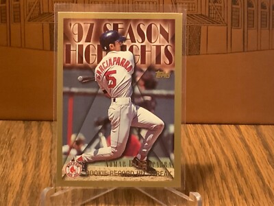 Nomar Garciaparra - 1998 Topps '97 Season Highlights Insert (Recently Sealed)