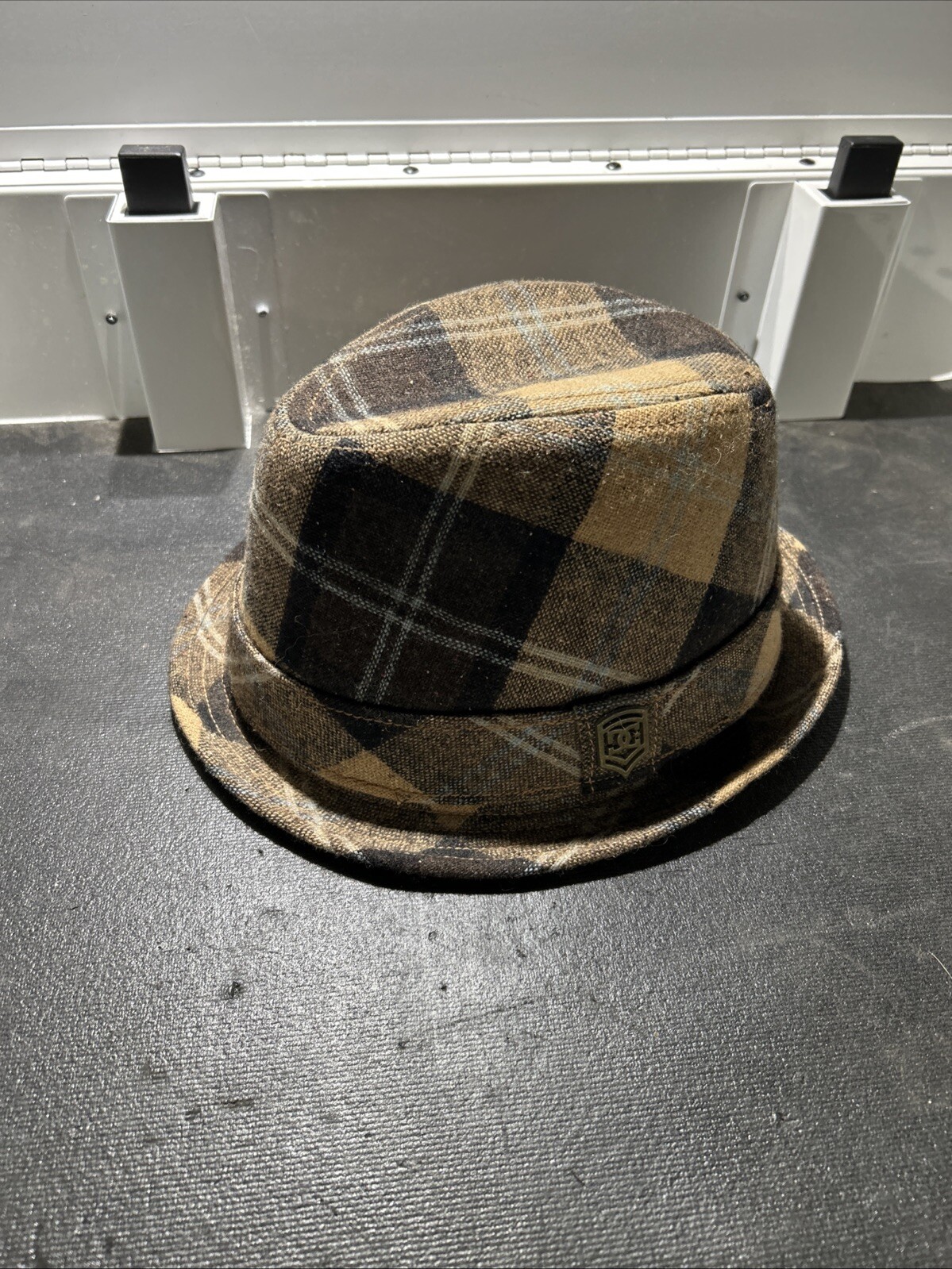 Vintage DC Comics Logo Fedora Hat for Men and Women-image