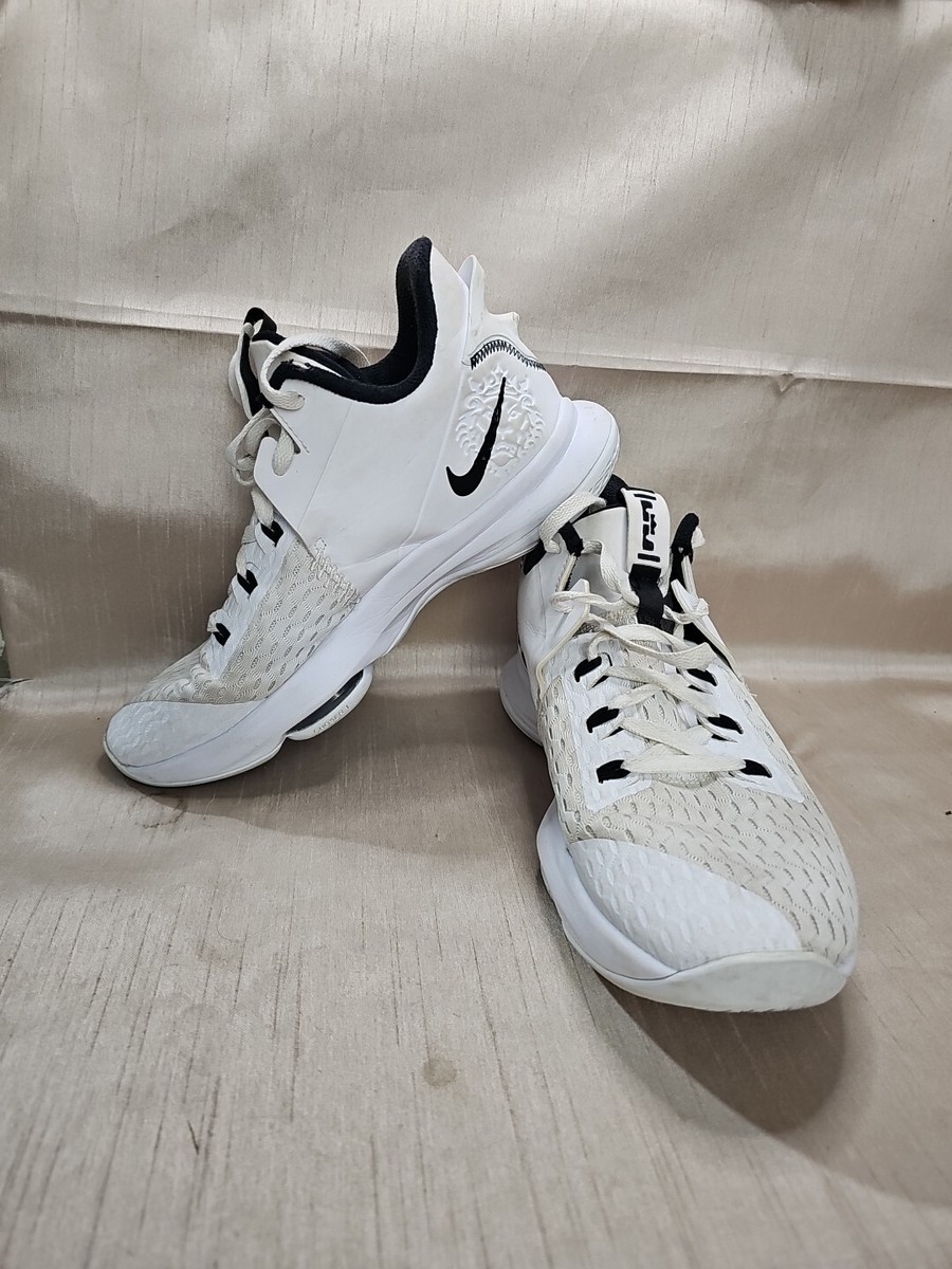 Size 11 - Nike LeBron Witness 5 White Black 2021 | eBay 