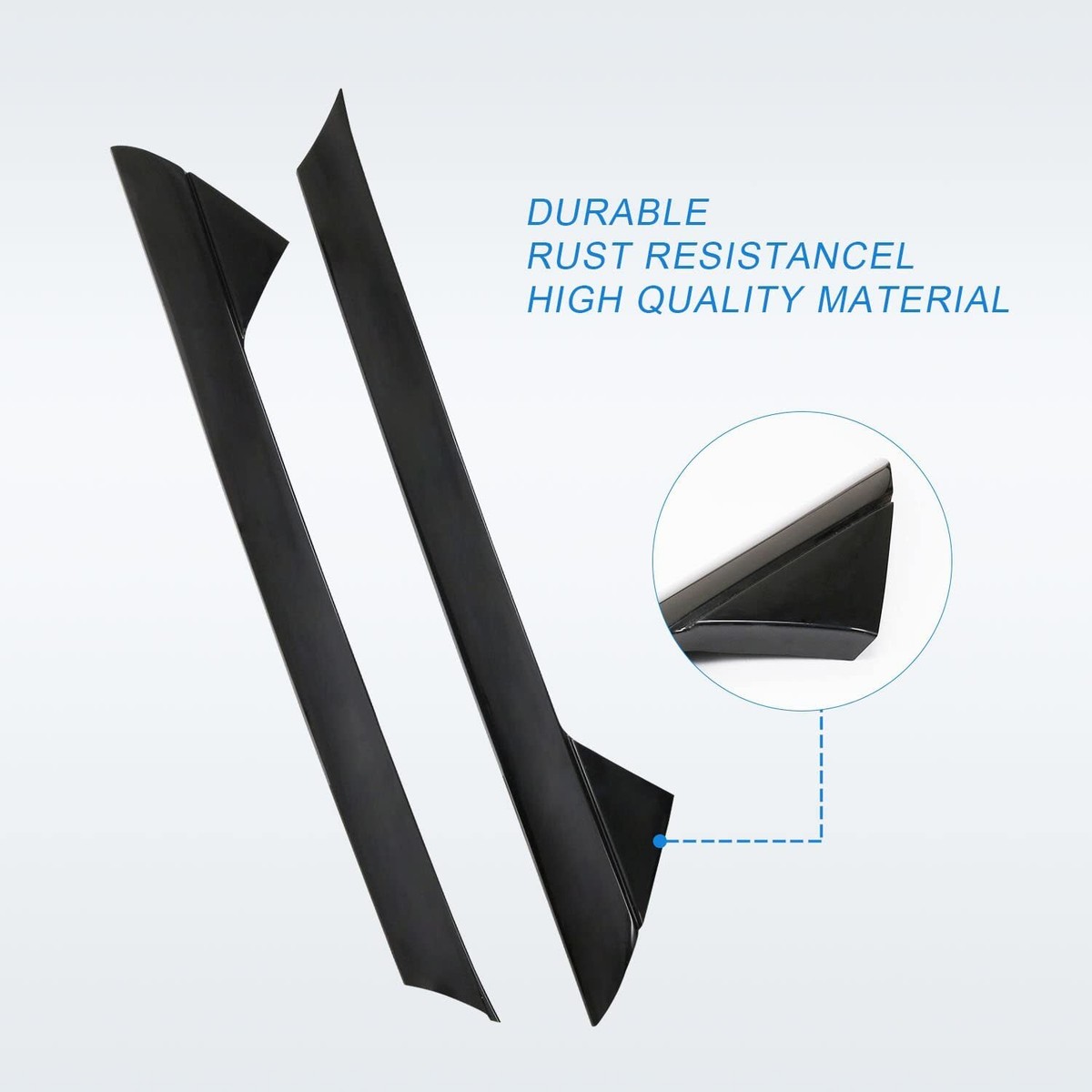 1Pc Windshield Outer Trim Pillar Molding 4 Door Compatible - View #5