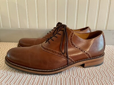 Cole Haan Mens 10.5M Brown Oxford Leather Dress Shoe | eBay display picture 1