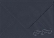 Navy Blue C6 Envelope - 114 mm x 162 mm 100gsm Gummed Coloured A6 Card Envelopes