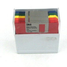 3M High Density 3.5" Diskettes 10 Pack IBM Formatted in case