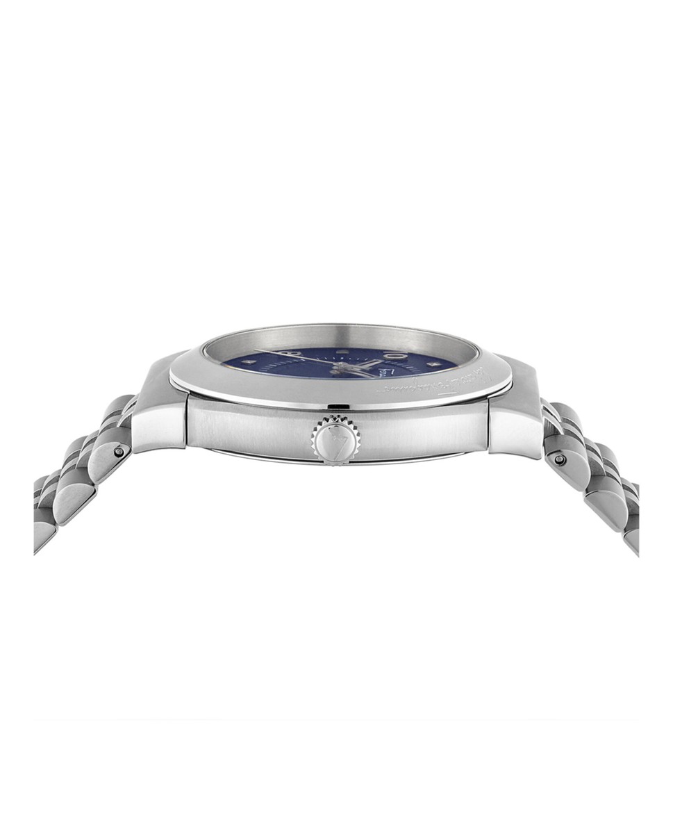 【FERRAGAMO】Vega Bracelet Watch ブルー文字盤 38mm Ferragamo Womens Vega Stainless Steel 38mm Bracelet Fashion