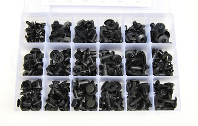 Clip Di Fissaggio Per Auto Clip Per Paraurti Auto - 50 Pezzi In Plastica, Fissaggio Rapido Per Pannelli Rivetti Plastica - Foto 2