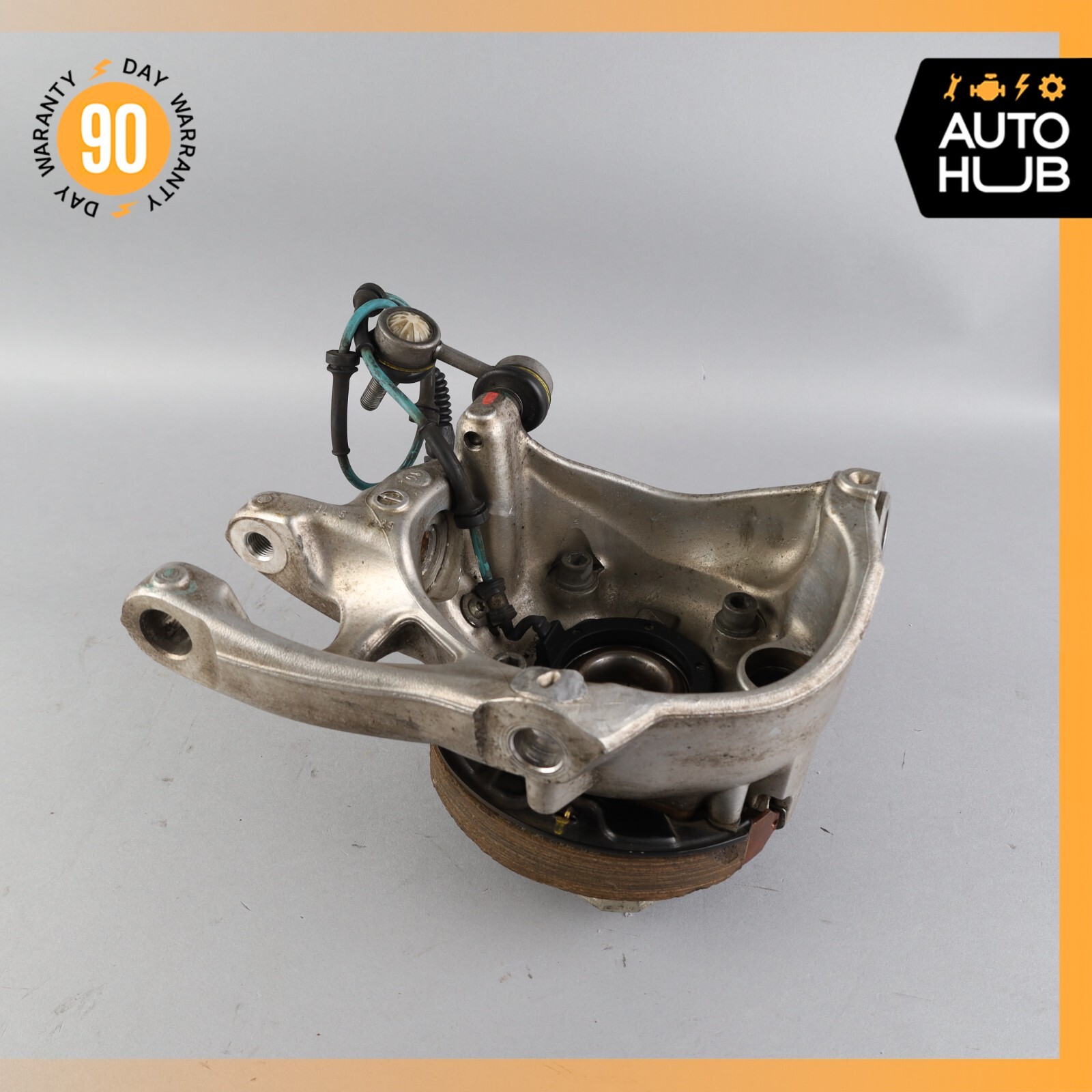 11-19 Maserati Quattroporte S M139 Rear Right Side Spindle Knuckle Hub OEM 74k