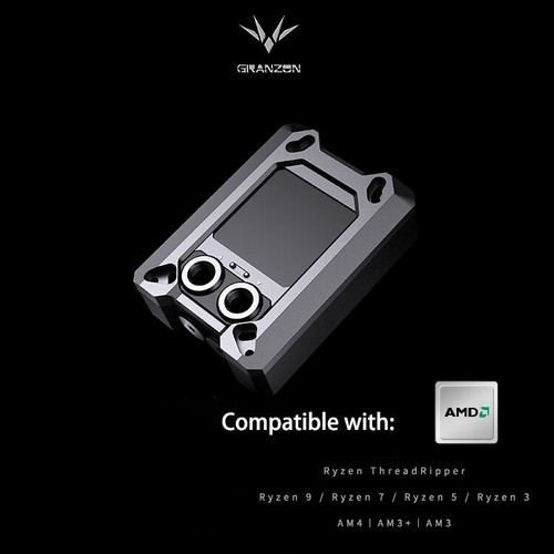 Granzon CPU Block For AMD RYZEN 3600 AM3 AM4 / INTEL LGA 1700 1800 1150 X99 2011 - 第 9/15 張圖片