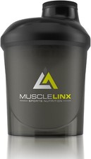 Small protein shaker by Musclelinx 400ml.