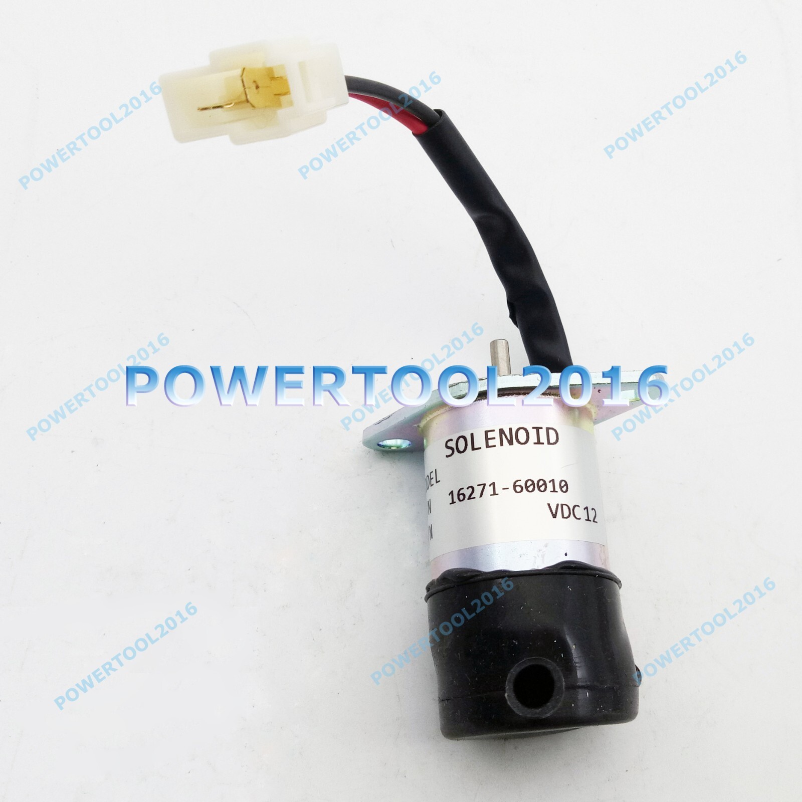 12V Fuel Shutoff Solenoid for Kubota Tractor ZD1211 ZD25F ZD28 ZD28F