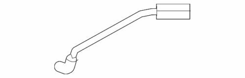 Cable de liberación para Ford Fisopm SEL Sedan 2017-2020 (N/P HS7Z-16916-B)