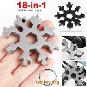 18-In-1-Stainless-Tool-Multi-Tool-Portable-Snowflake-Shape-Keychain-Screwdriver