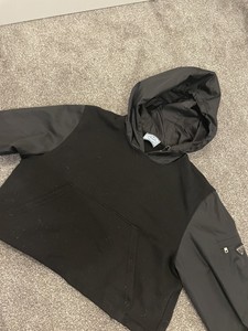 prada nylon hoodie