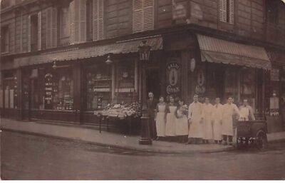 75008. Nr. 55315. PARIS.rue de l'arcade.Maison Baldi.Fotokarte.Champagne
