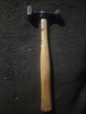 Vintage Auto Body Shop Repair Bumping Hammer 17.8oz 13 Wood Handle