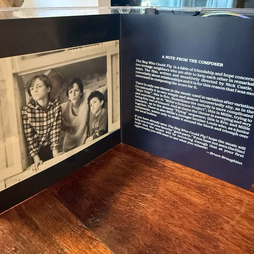 The Boy Who Could Fly ‘86 CD Bruce Broughton & sinfonia of london mint FreeShip - Image 3 of 4