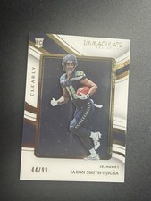 2023  Immaculate Clearly Immaculate Rookie Jerseys Jaxon Smith-Njigba/ 99