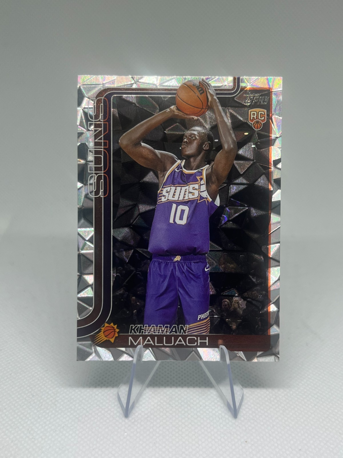 2025-26 Topps NBA - Khaman Maluach Diamante #210 (RC)