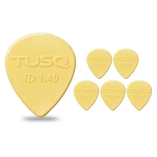 Graph Tech TUSQ Warm Tone Teardrop Pick 1.4 mm 6 Pack