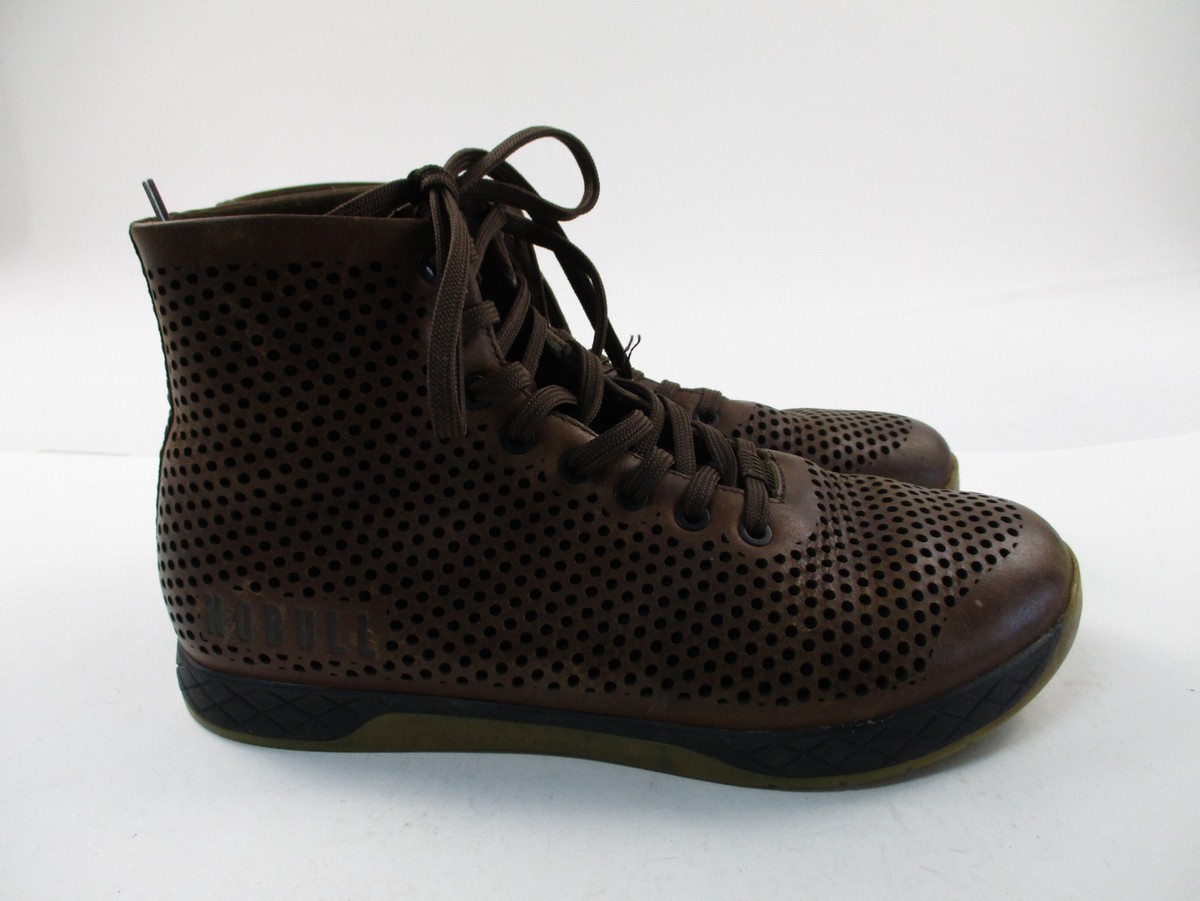 Nobull Brown Leather‎ High Top Crossfit Trainer Mens 11 Boots NoBull Leather Trainer Boots Coffee | Mercari main image 4