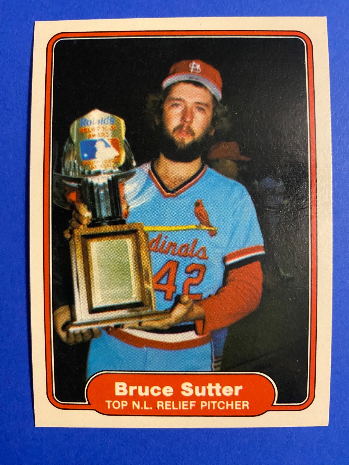 Bruce Sutter #631 Baseball Cards 1982 Fleer trading card — raw and PSA graded price guide
