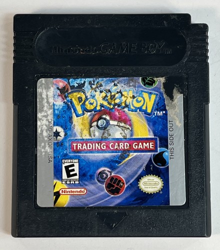 Pokemon Trading Card Game (Nintendo Game Boy Color) Authentic Tested Label Damag