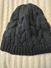 Women Black Knit Beanie — photo 2