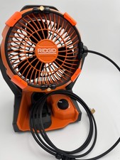 RIDGID Cordless Jobsite Fan Misting Kit: For ...