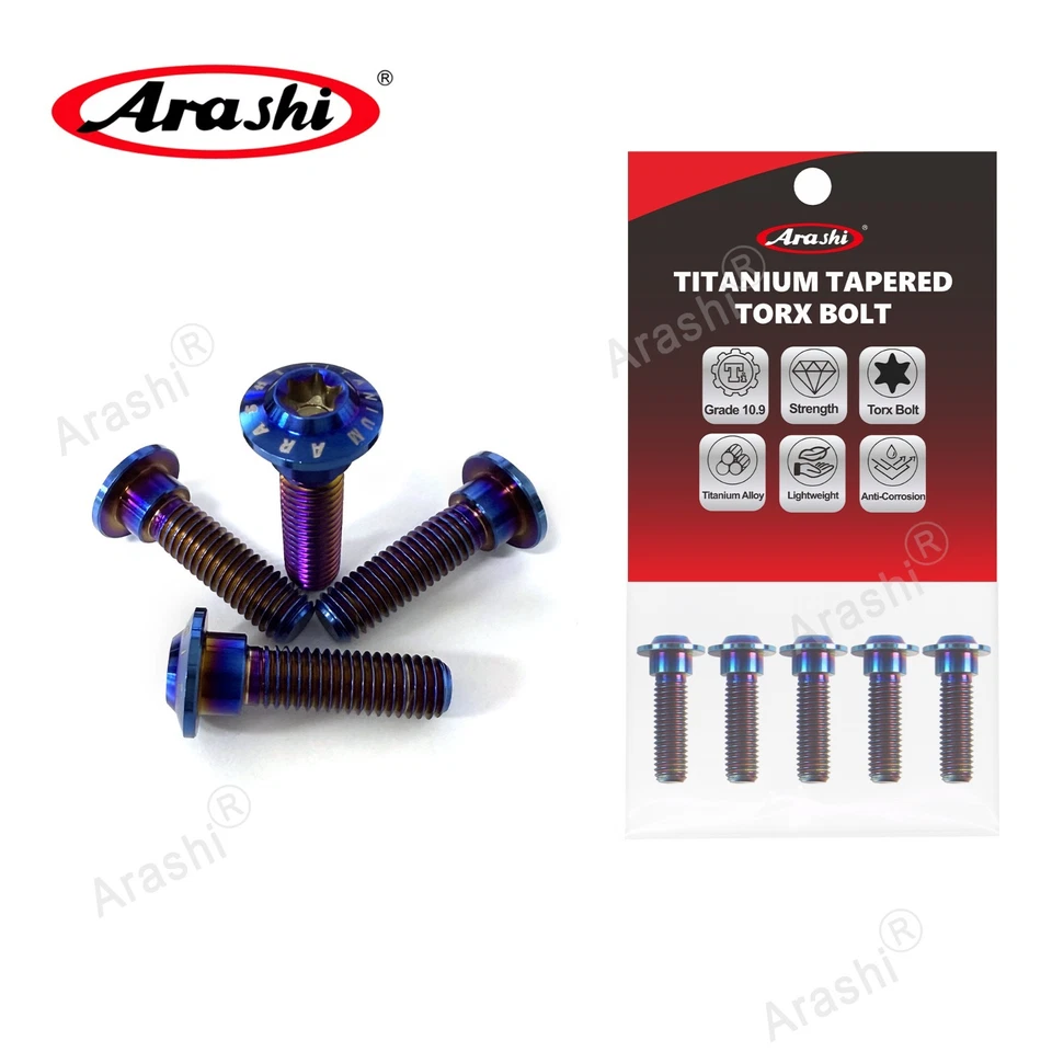 Pernos de montaje de disco de freno para Kawasaki ZRX1200R ZRX1200S 2001 - 2006 2005 2004 Foto 3 de 4