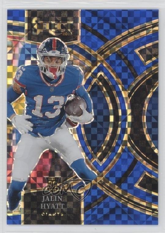 2023 Panini Select Premier Level Blue Prizm /149 Jalin Hyatt #173 z7j