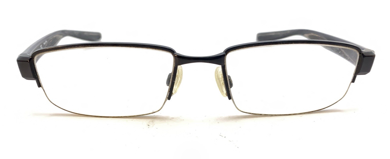 Nike  8170 002 Black Half Rim Metal Eyeglasses Frames 55-18 140 Men Women Sport thumbnail 2