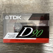 TDK D90 Standard Audio Cassette A00808-20