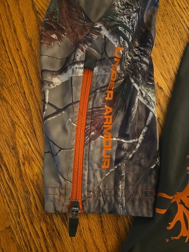Under Armour Ridge Reaper Early Season 1/2-Zip Hoody Realtree Large - Picture 4 of 9