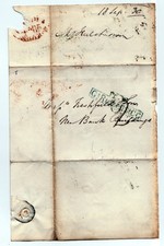 Postal History. Pre-stamp. London local posts. T.P,  Gt.Russell St. CG. 1830