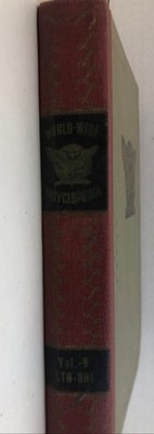 1956 World Wide Encyclopedia Volume 9 Beautiful Illustrations And Classic Photos