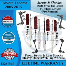 Rancho Front Struts Rear Shocks Wsway Bar 2005-2015 Toyota Tacoma 9yrwarranty