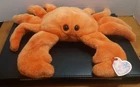 Vintage TY Beanie Baby Crab "Digger" Orange Hang Tag 1999 Collectible Stuffed