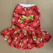 Dog Clothes Harness Dress With Bow size : 10 Medium Plus